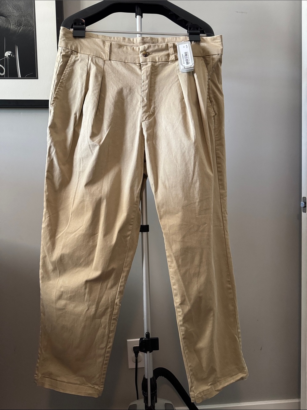 Kith cotton twill almont pants -birch size 34 /28 dress pants khaki